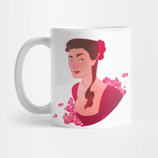 Rose red Mug